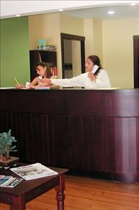 The lobby at MP Adult Dentistry of Costa Rica
