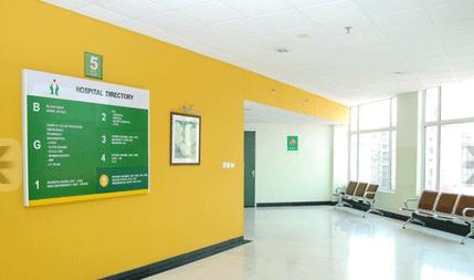 Hospital Lobby - Fortis Hospital Noida
