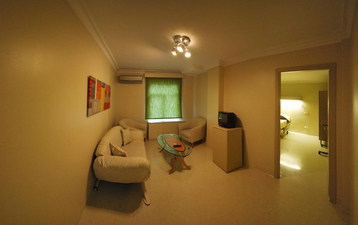 Private patient room - Cevre Hospital