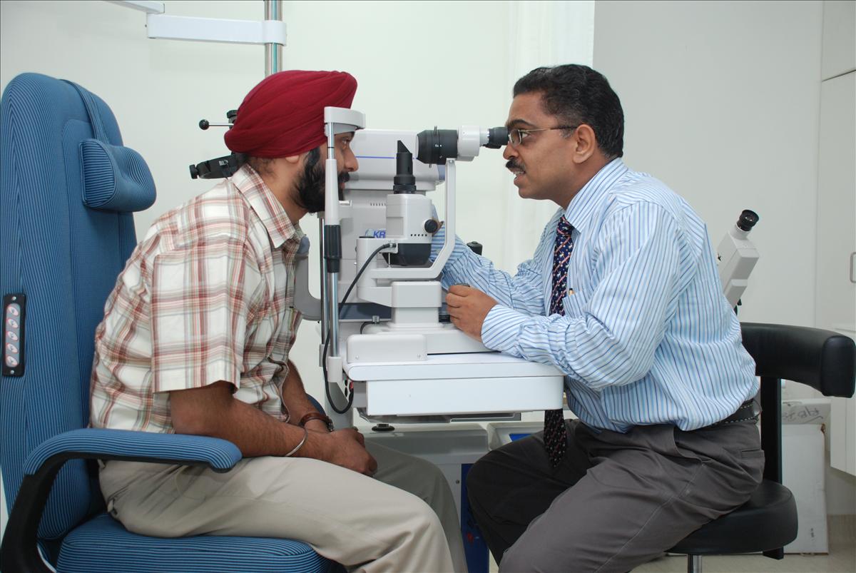 Eye Examination Area - Columbia Asia Referral Hospital